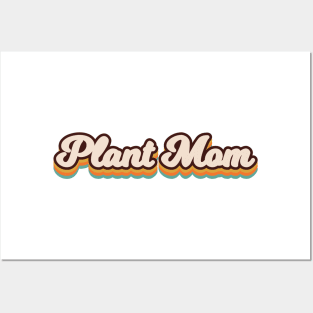 Plant Mom Retro Posters and Art